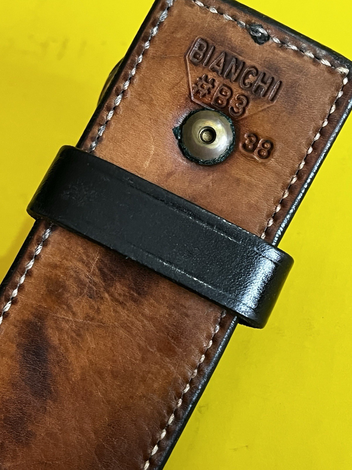 Bianchi #350 Basket Weave Holster, Leather Belt Size 38, Safariland Handcuff