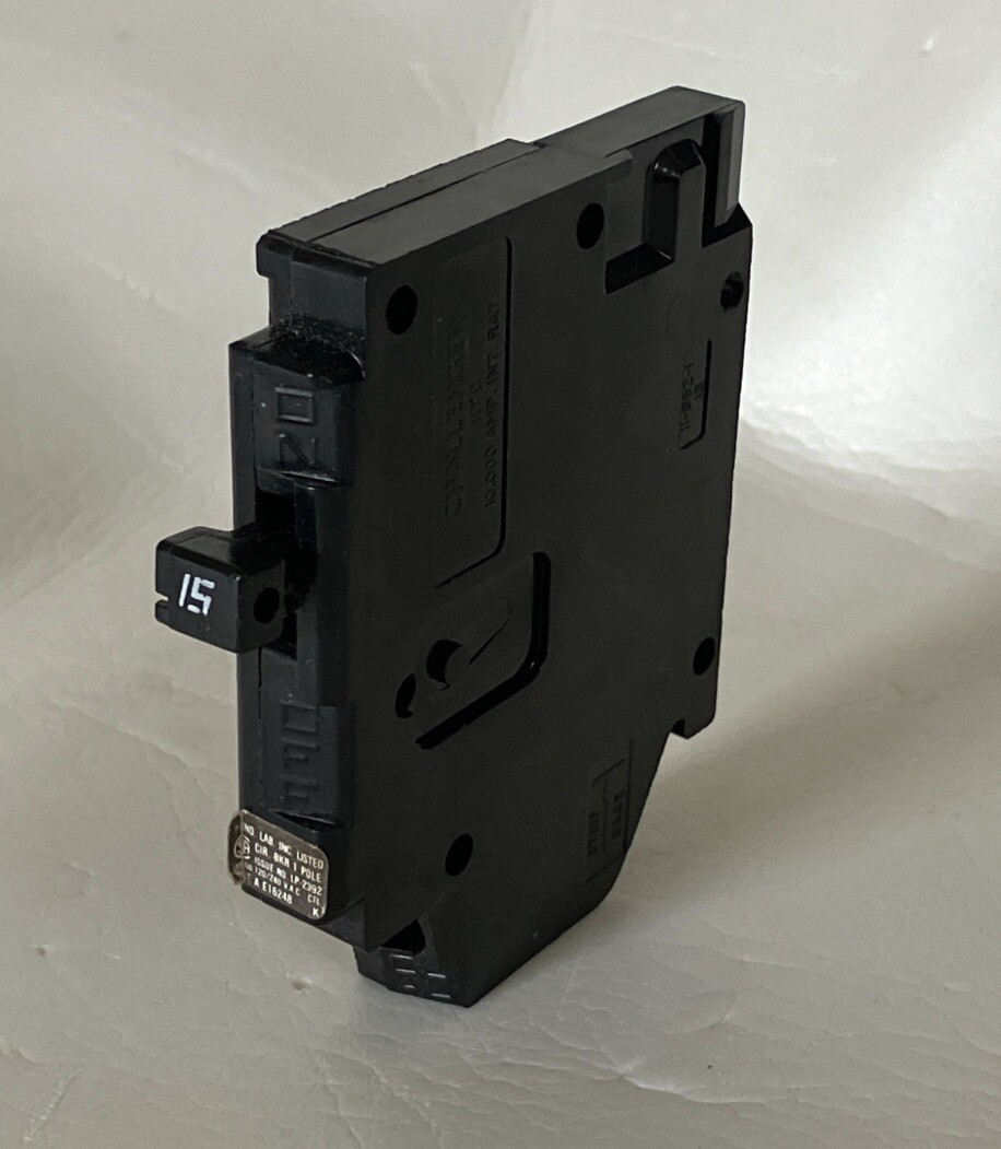 A115L Challenger American Switch A Left Hook 1 Pole 15A 120VAC Circuit Breaker