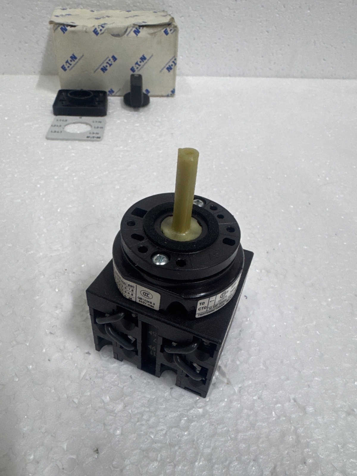 EATON MOELLER T0-3-8007/E voltmeter selector switch
