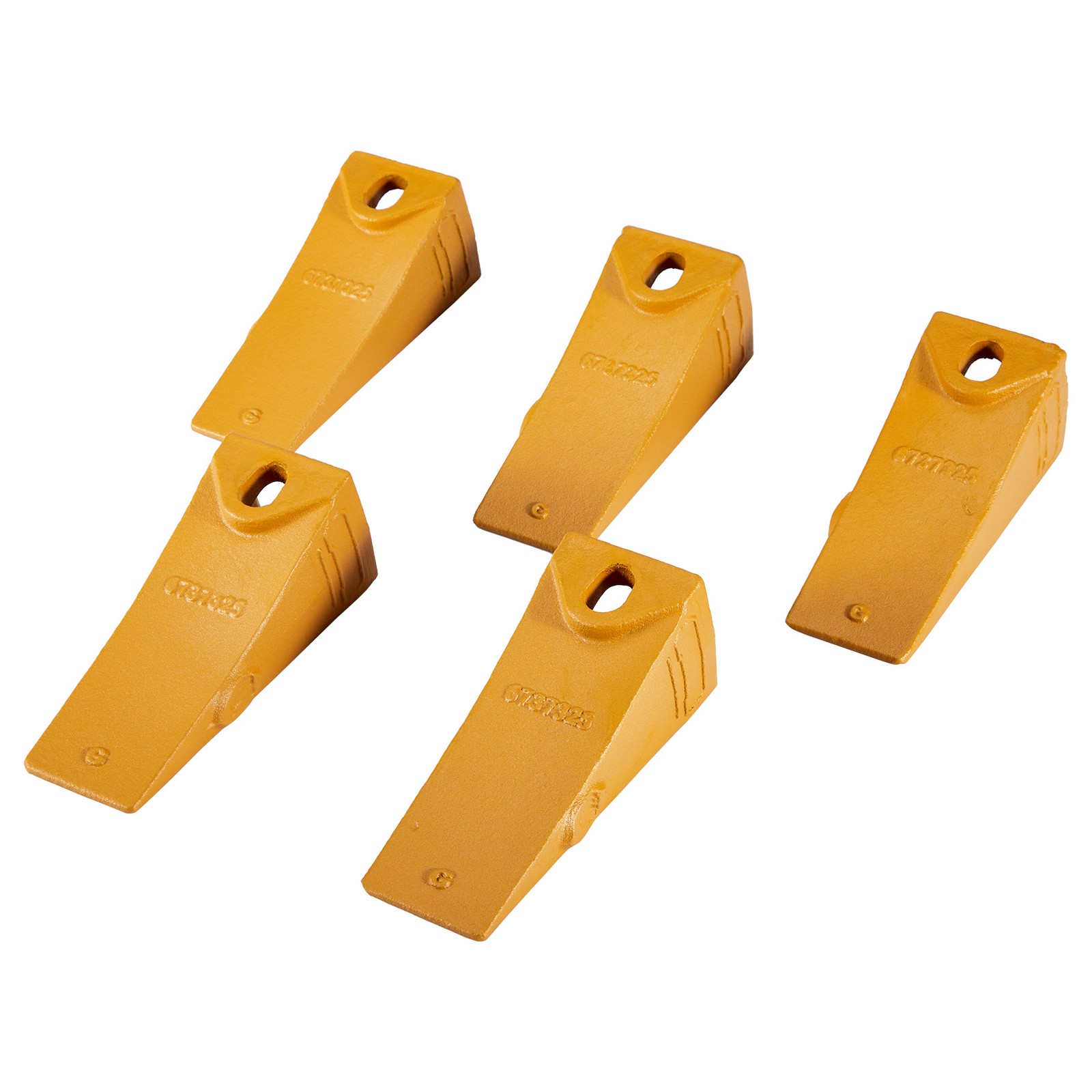 6737325 5Kit Bucket Teeth with 6737326 Flexpins for Bobcat Style Mini Excavator