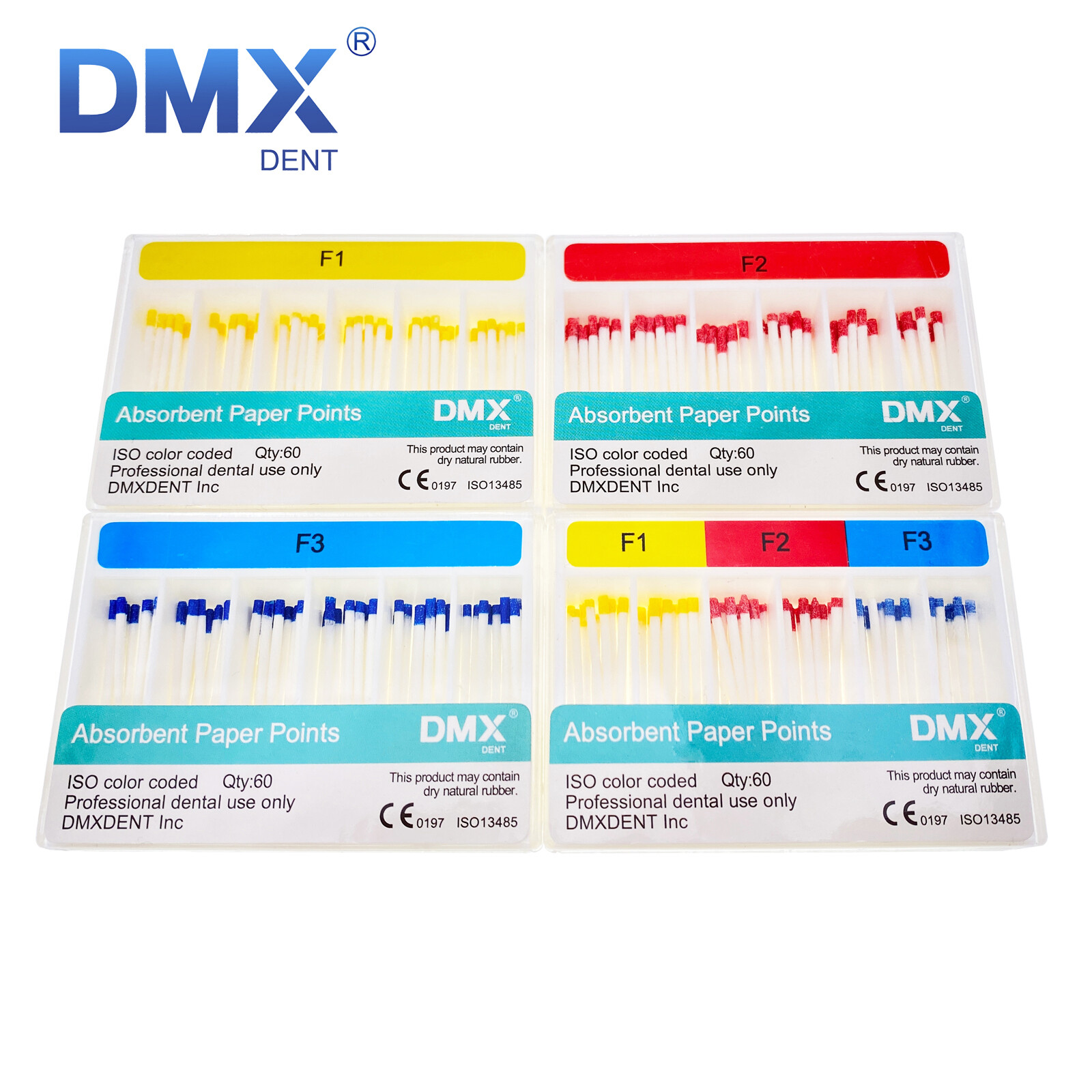 Puntas de gutapercha dental y papel absorbente Endo Endodoncia Absorbent CE&FDA