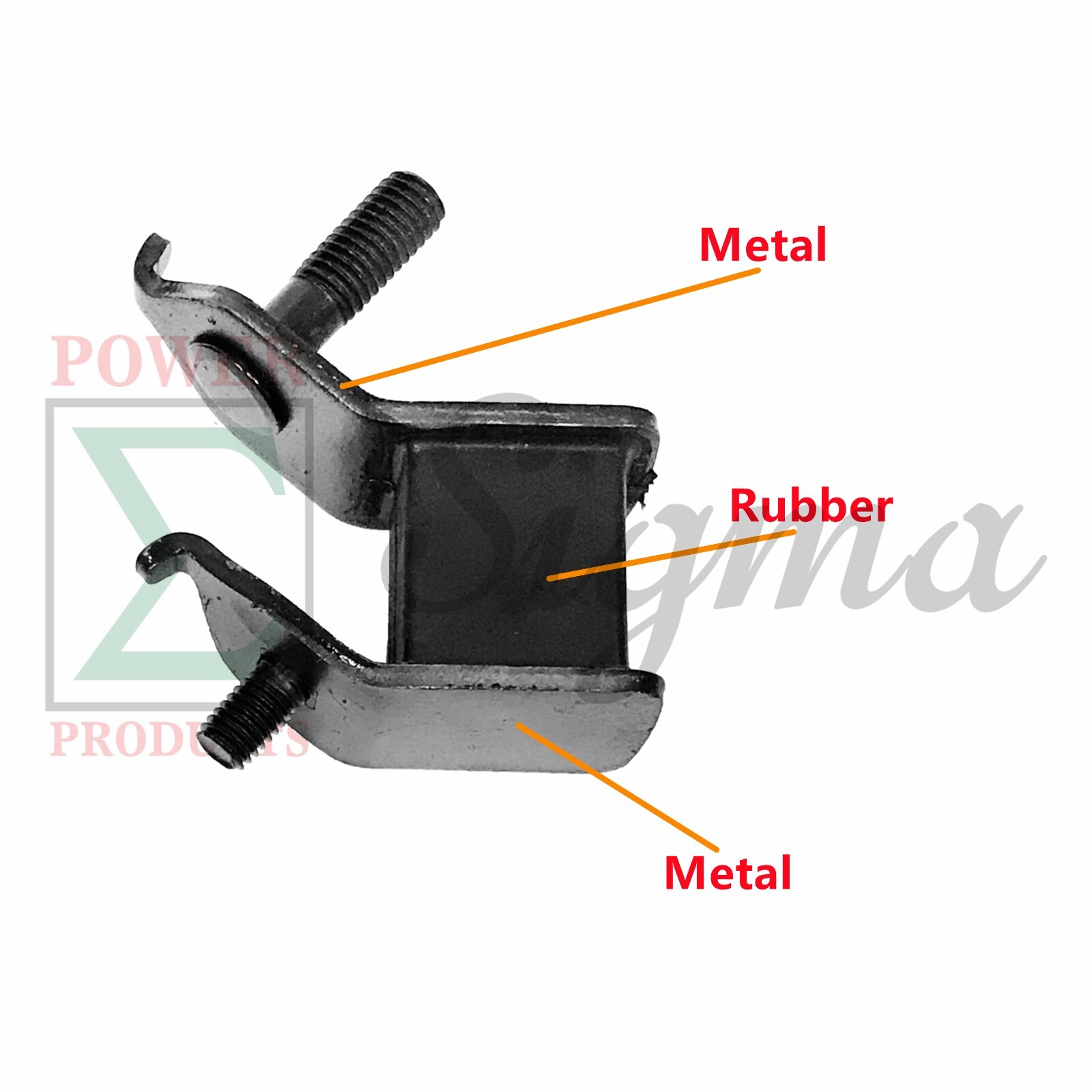 Small 4 PCS Anti Vibration Generator Rubber Motor Mounts For Honda 68325-ZC2-000