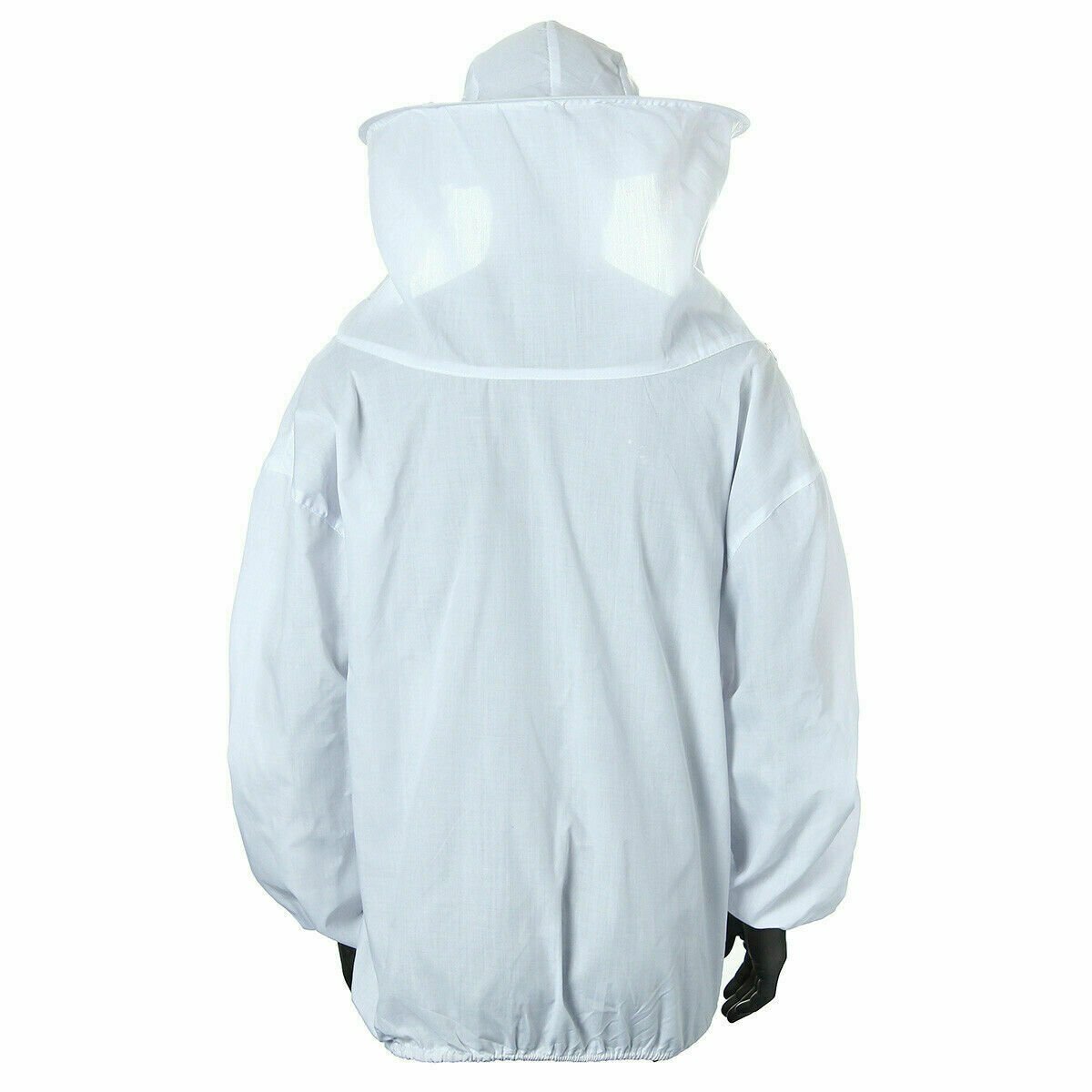 Professional Beekeeper Jacket w/ Gloves Set Jacket Pull Over with Fencing Veil
