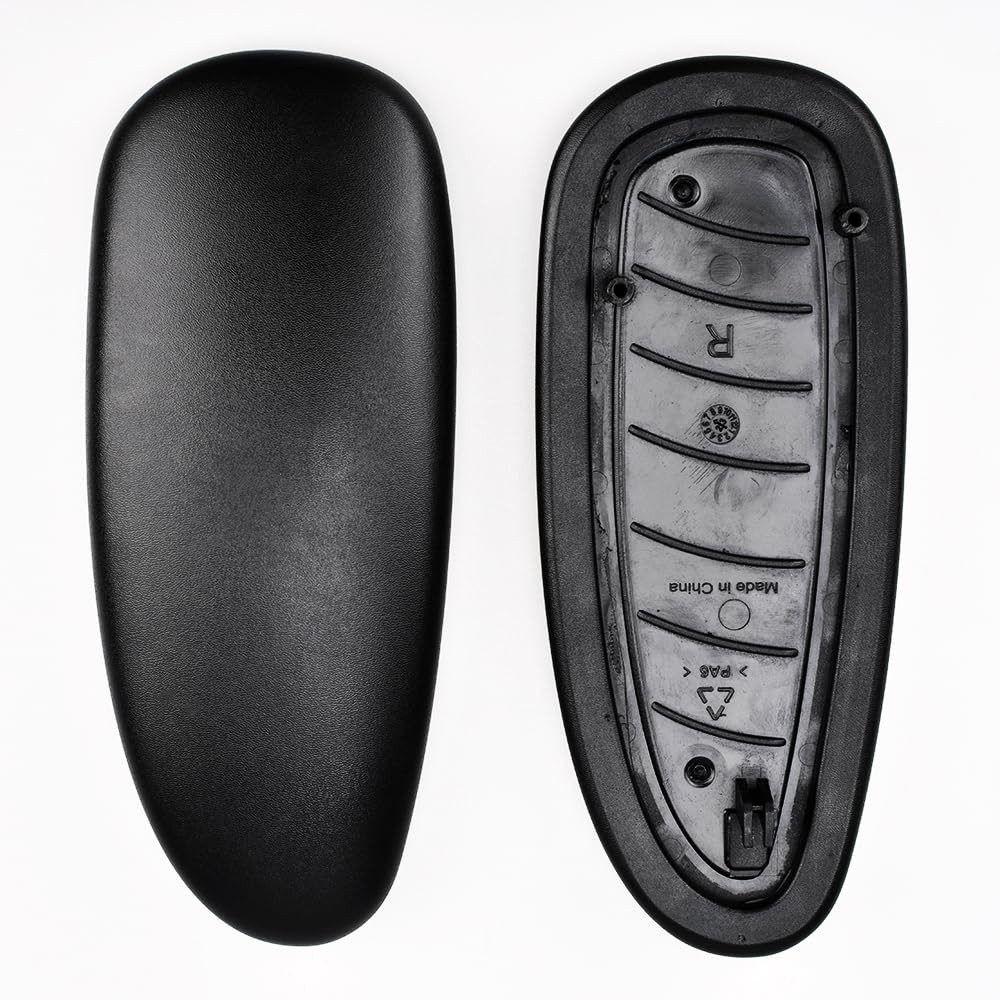 Arm Pads Caps Replacement For Humscale Liberty Office Chair Black Vinyl 1 Pair