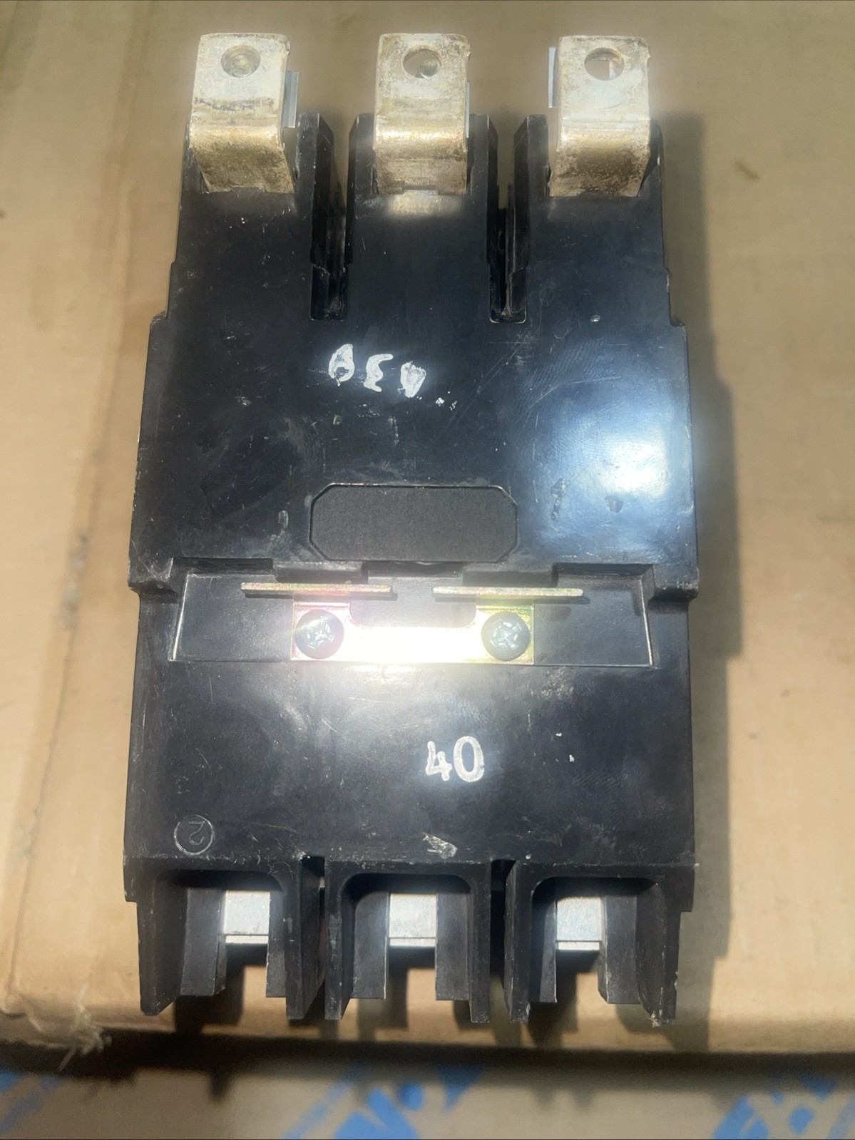 GE TEY340 Circuit Breaker 3 Pole 40A 480/277 VAC