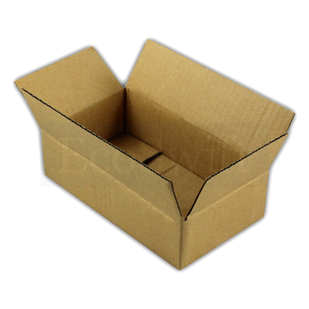 1-Box 7x4x3 EcoSwift Cardboard Packing Moving Shipping Box Corrugated Carton