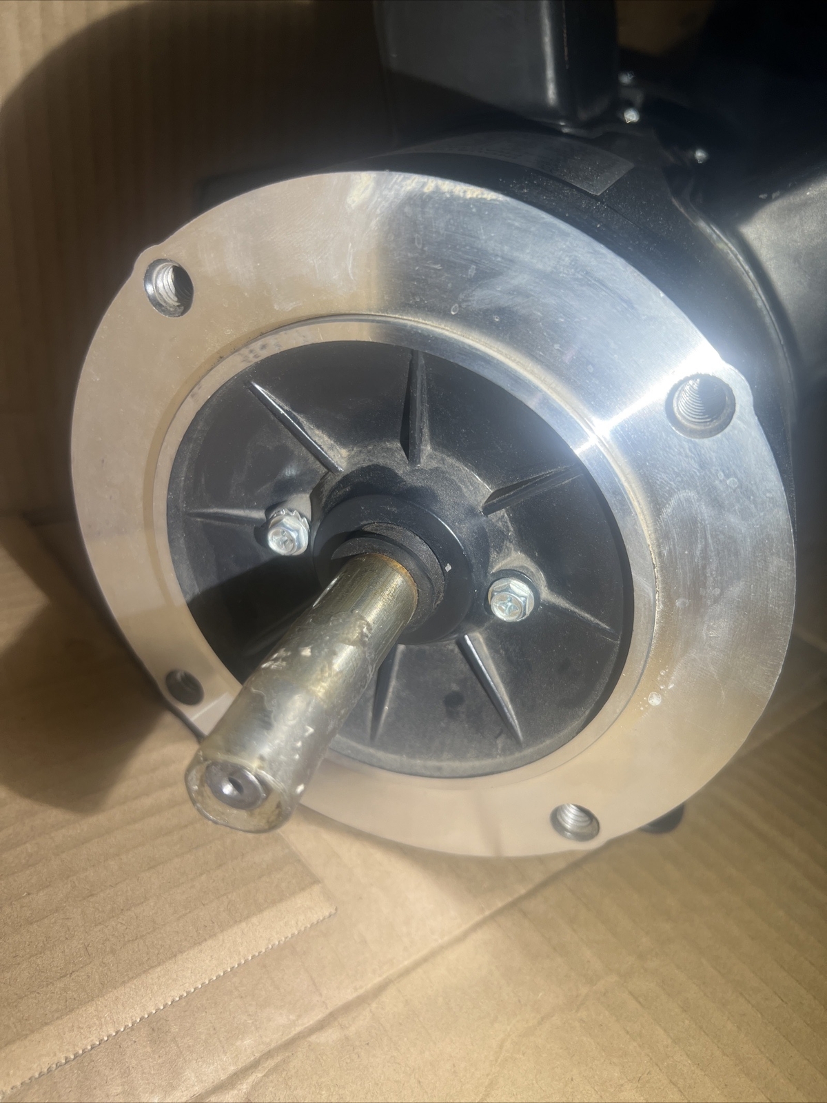 2 HP Electric Motor Single Phase 56H Frame 3450 RPM TEFC 115 / 230V C Face