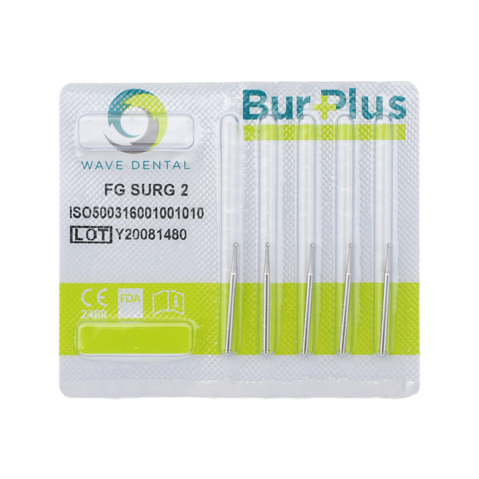 WAVE Dental Surgical Burs FG 557 701 Tungsten Carbide FGOS Bur Length 25mm Burr