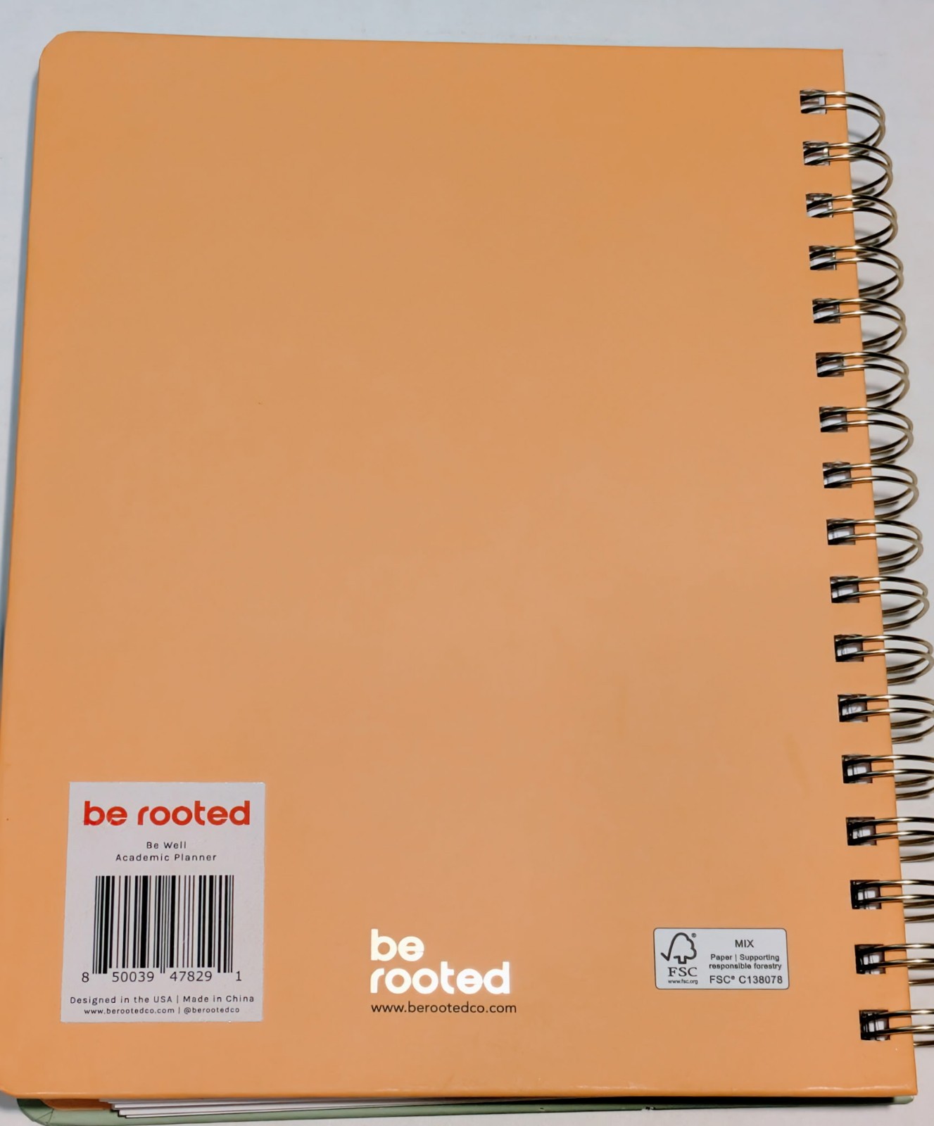 Be Rooted Academic Planner 2023-2024 Week & Monthly 8.5″ x 11″