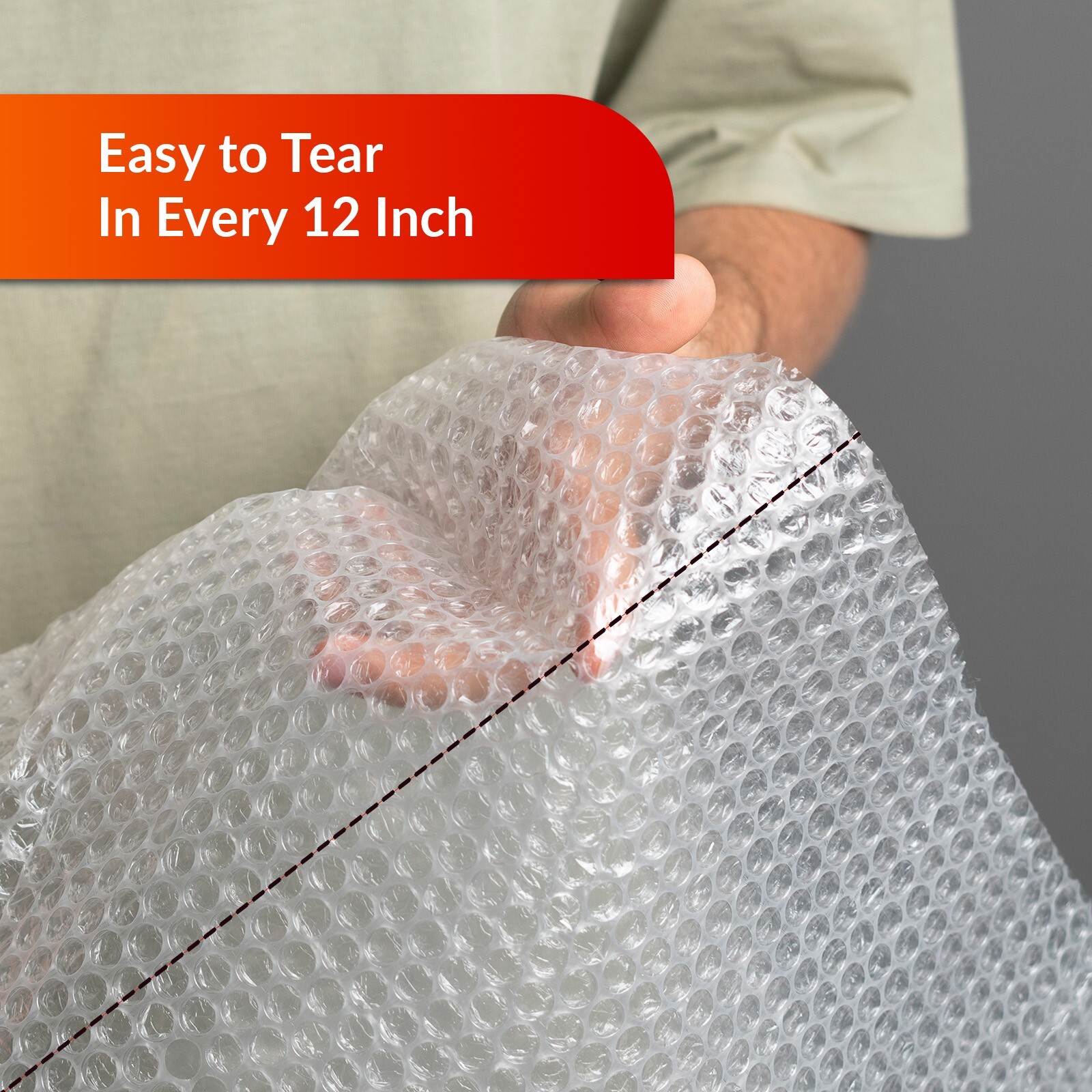 CoolPkg 2 Pack Bubble Cushioning Clear Wrap Rolls 12″ x 72 ft, Shipping, Moving