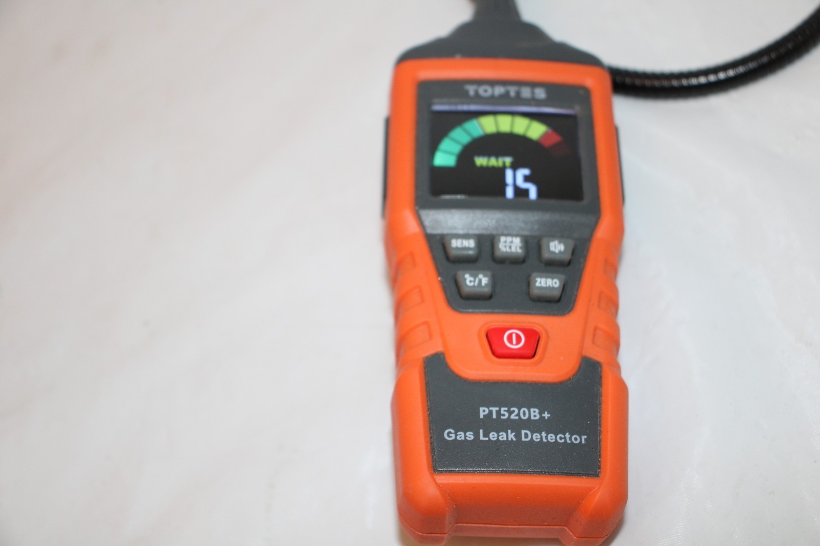 TOPTES PT520B+ Combustible Gas Leak Detector w/CASE «TESTED WORKING»