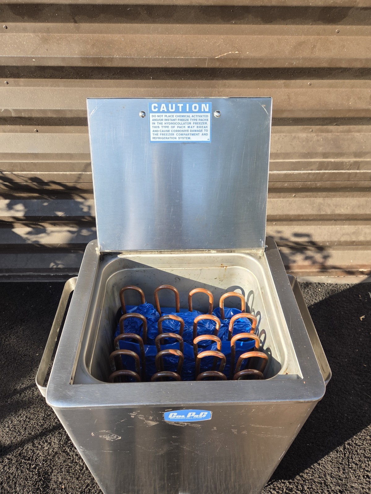 Chattanooga C-2 Hydrocollator Cold Pack Chilling Unit (MAB-9104) /R12/115V/GOOD