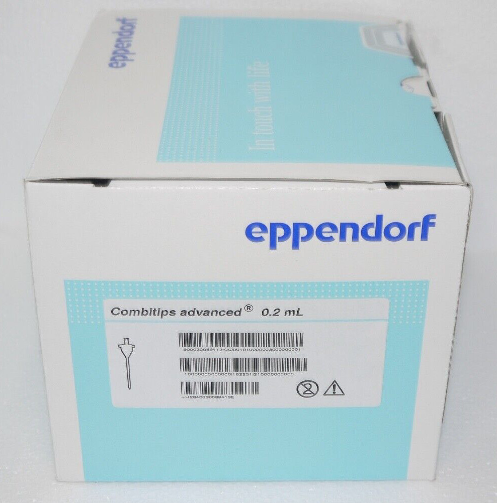 Eppendorf 0030089413 Light Blue Combitips Advanced 0.2mL EXP 03/2027 100pcs New