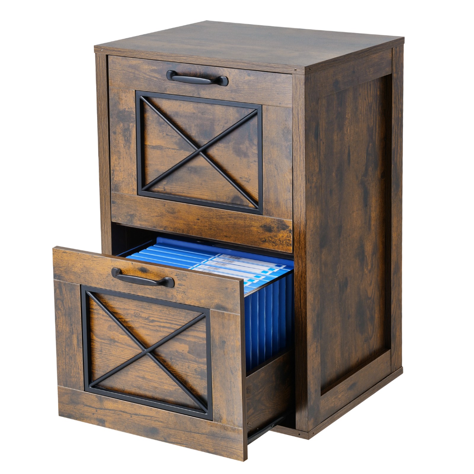 2/3/4 Drawer File Cabinet Vertical Filing Cabinet with Lock for Home Office