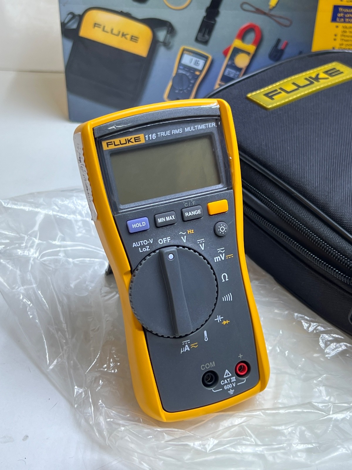 Fluke 116/323 HVAC Multimeter & Clamp Meter Combo Kit