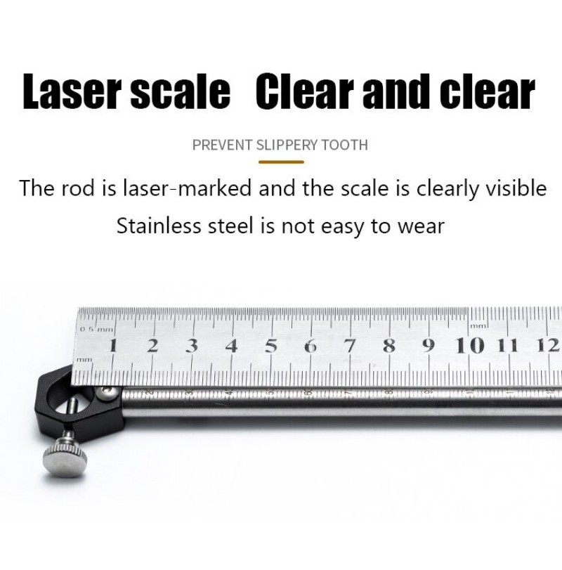 Carpenter’s Marking Tool Dual-Purpose Arc & Straight Line DIY Woodworking Tool