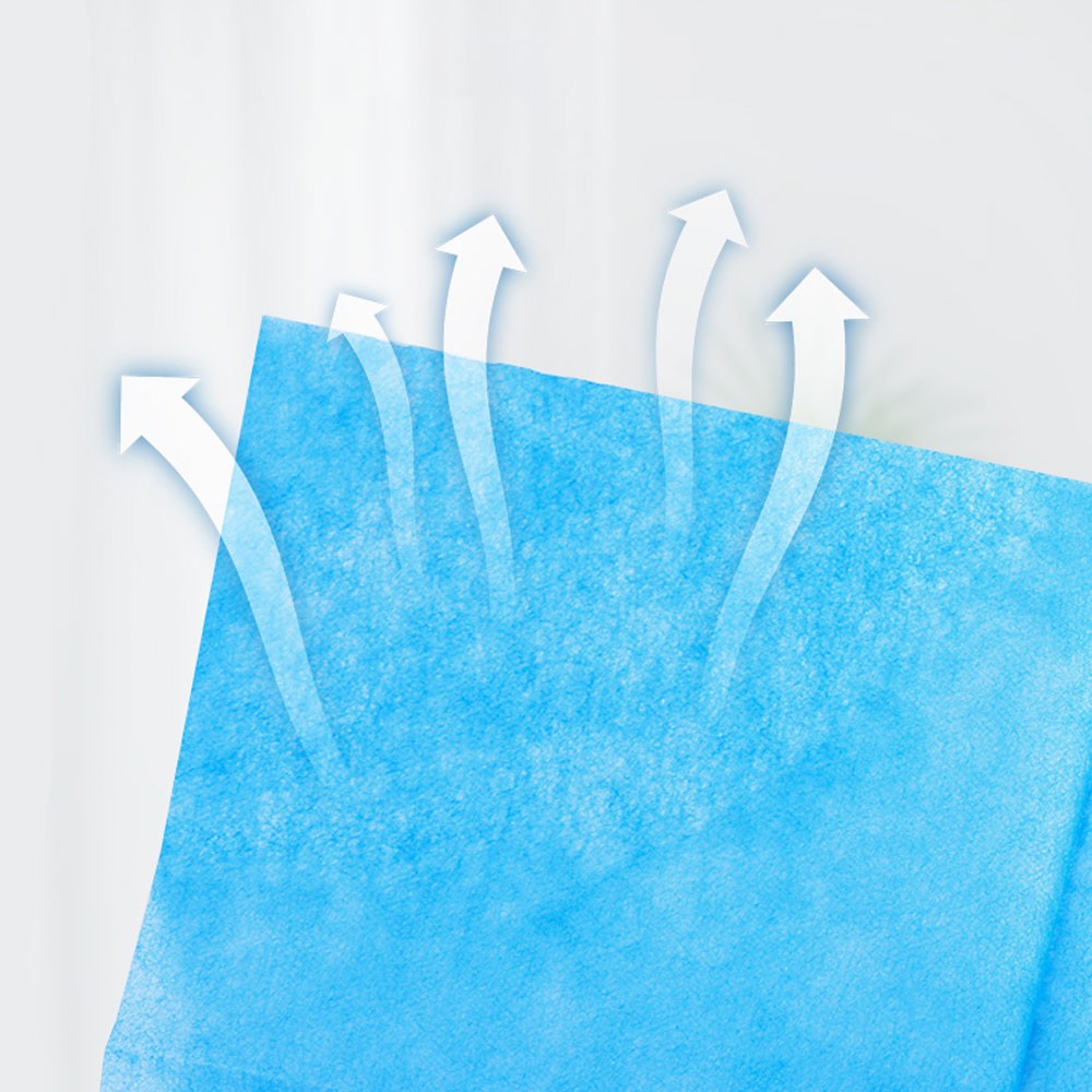 1Pack Disposable Surgical Drapes Sterile Blue Non-woven Waterproof/Oil-Proof
