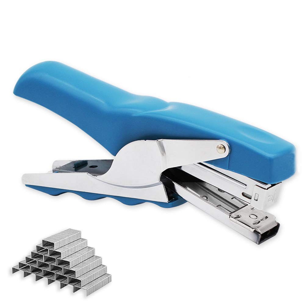 Stapler with 1000 Staples-Plier Stapler Save 60% Power,Good for Stapling at H…