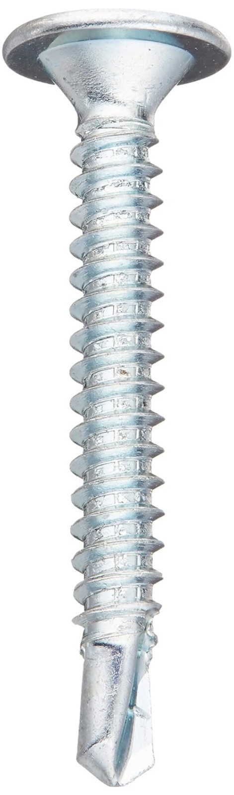 50 Count Steel Self-Drilling Screws with Wafer Head and Star Drive – 1.5″ Length