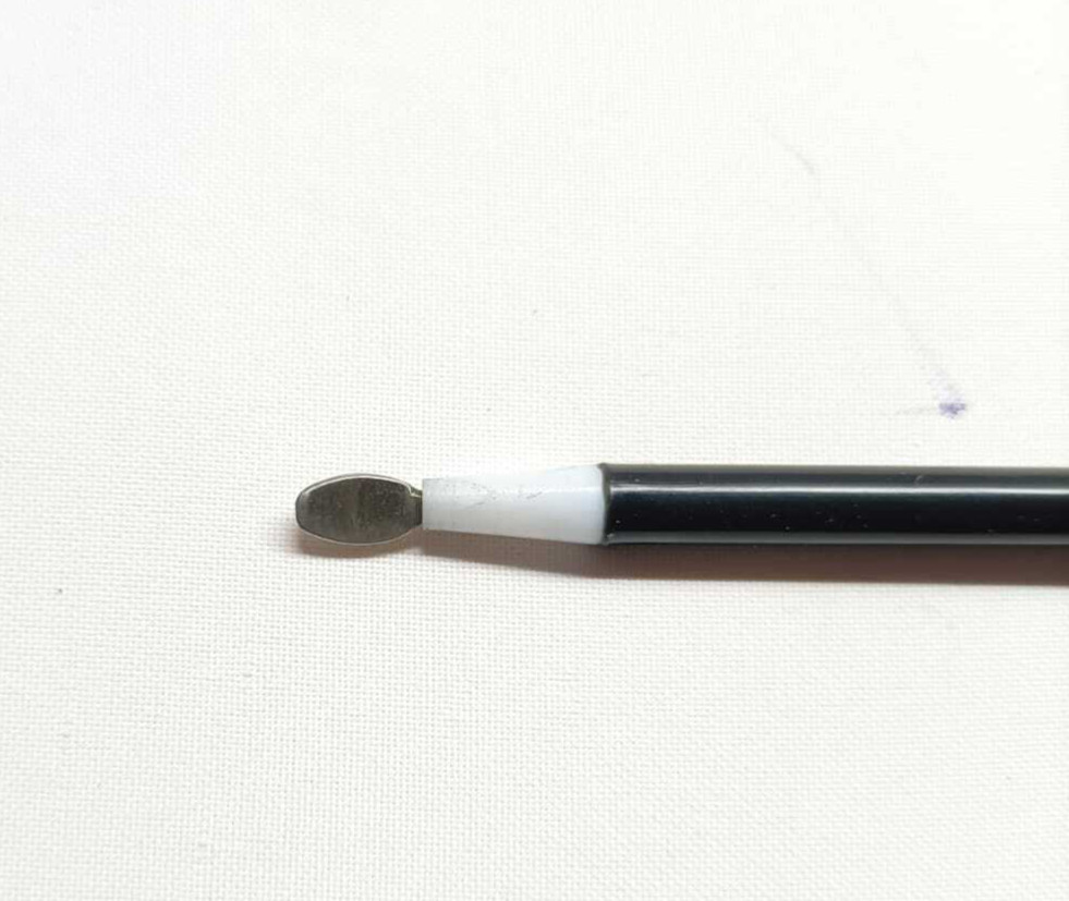 Laparoscopic Monopolar Spatula 5mmx330mm Best Quality Reusable Instruments