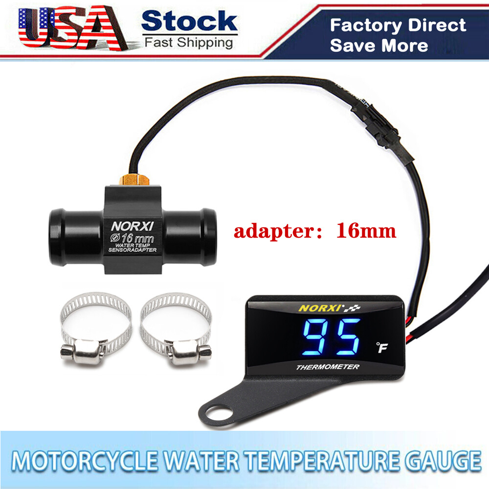 koso Water Temperature Meter Fahrenheit NORXI +16mm For scooter Motorcycle