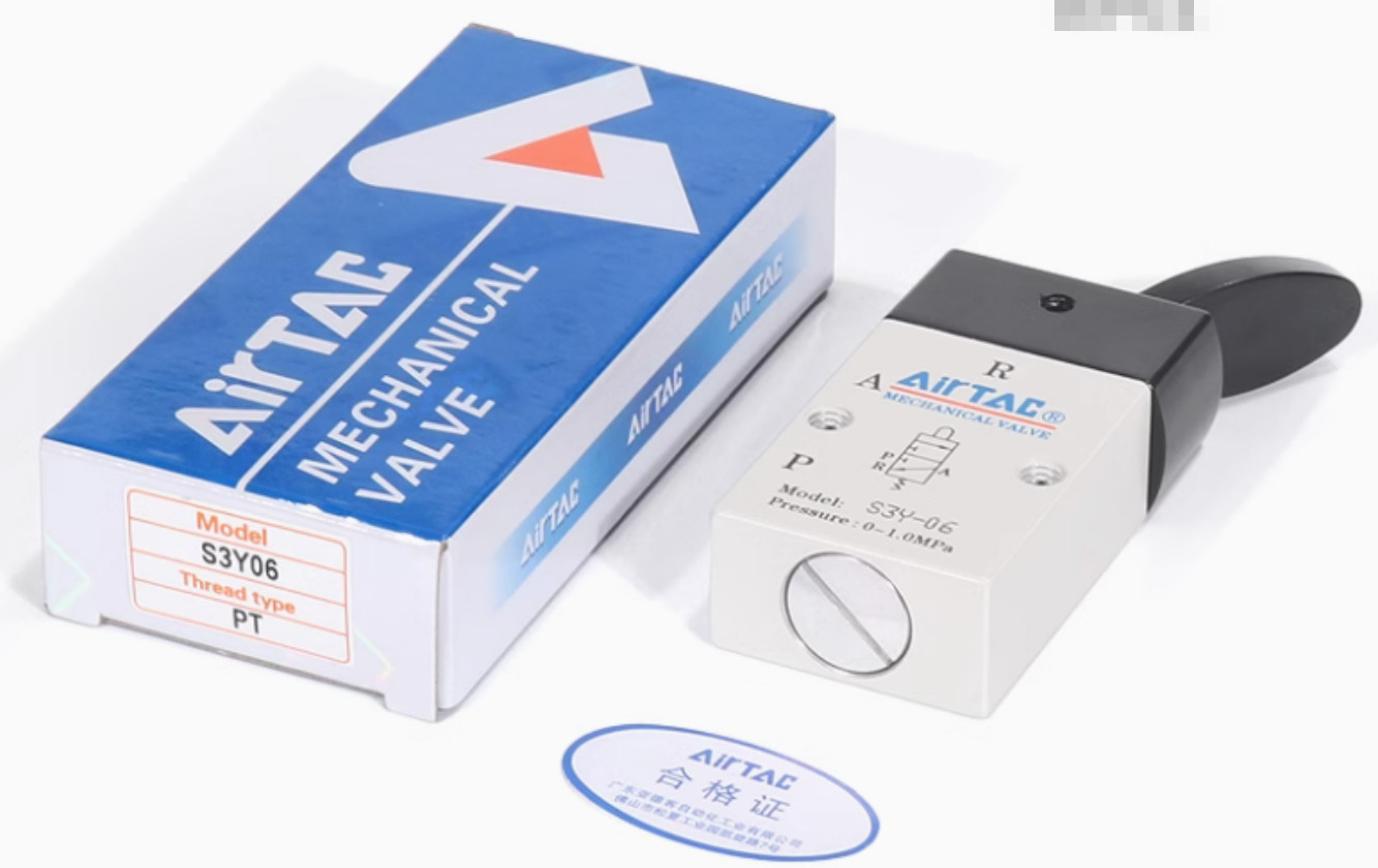 AirTAC S3Y06 S3Y-06 Mechanical Valve Brand Free Ship