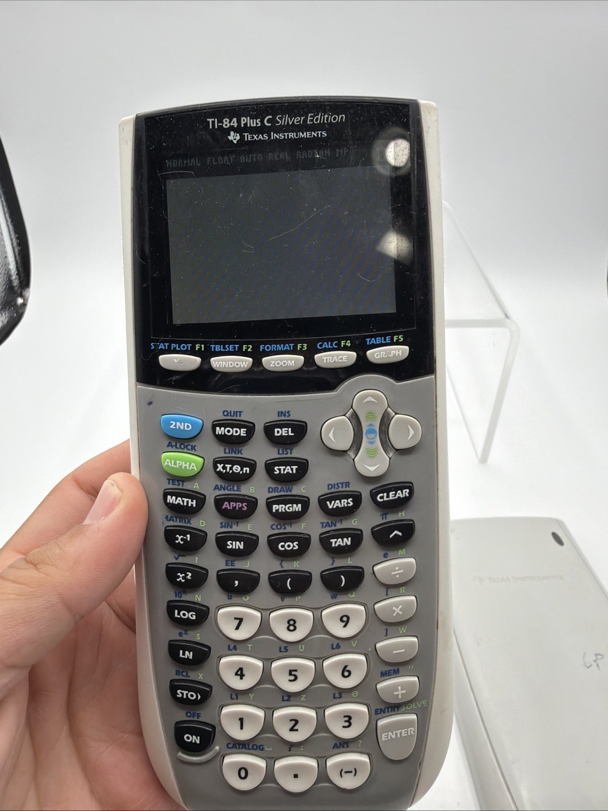 TI-84 Plus C Silver Edition Graphing Calculator Read Description