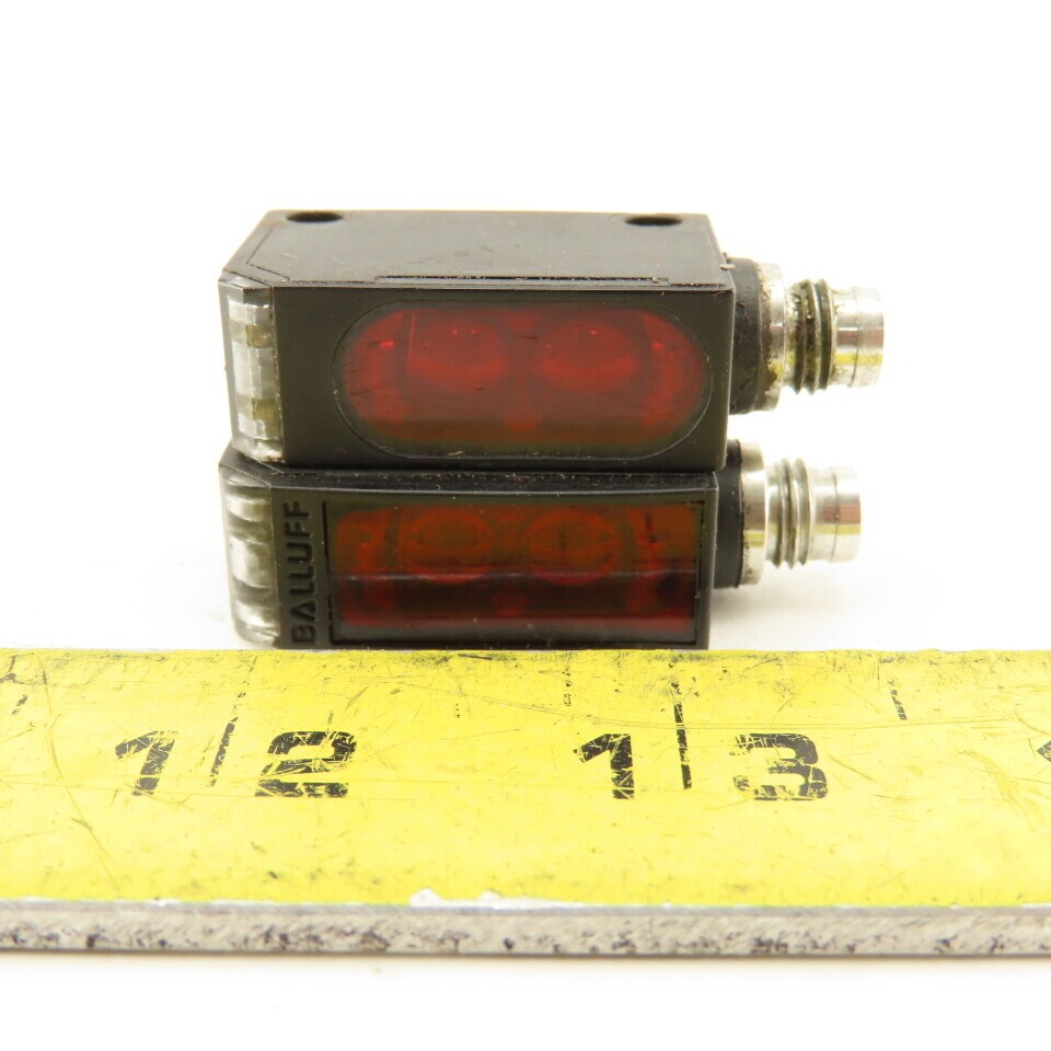 Balluff BOS 6K-PU-10C-S75C 10-30VDC Photoelectric Sensor Lot of 2