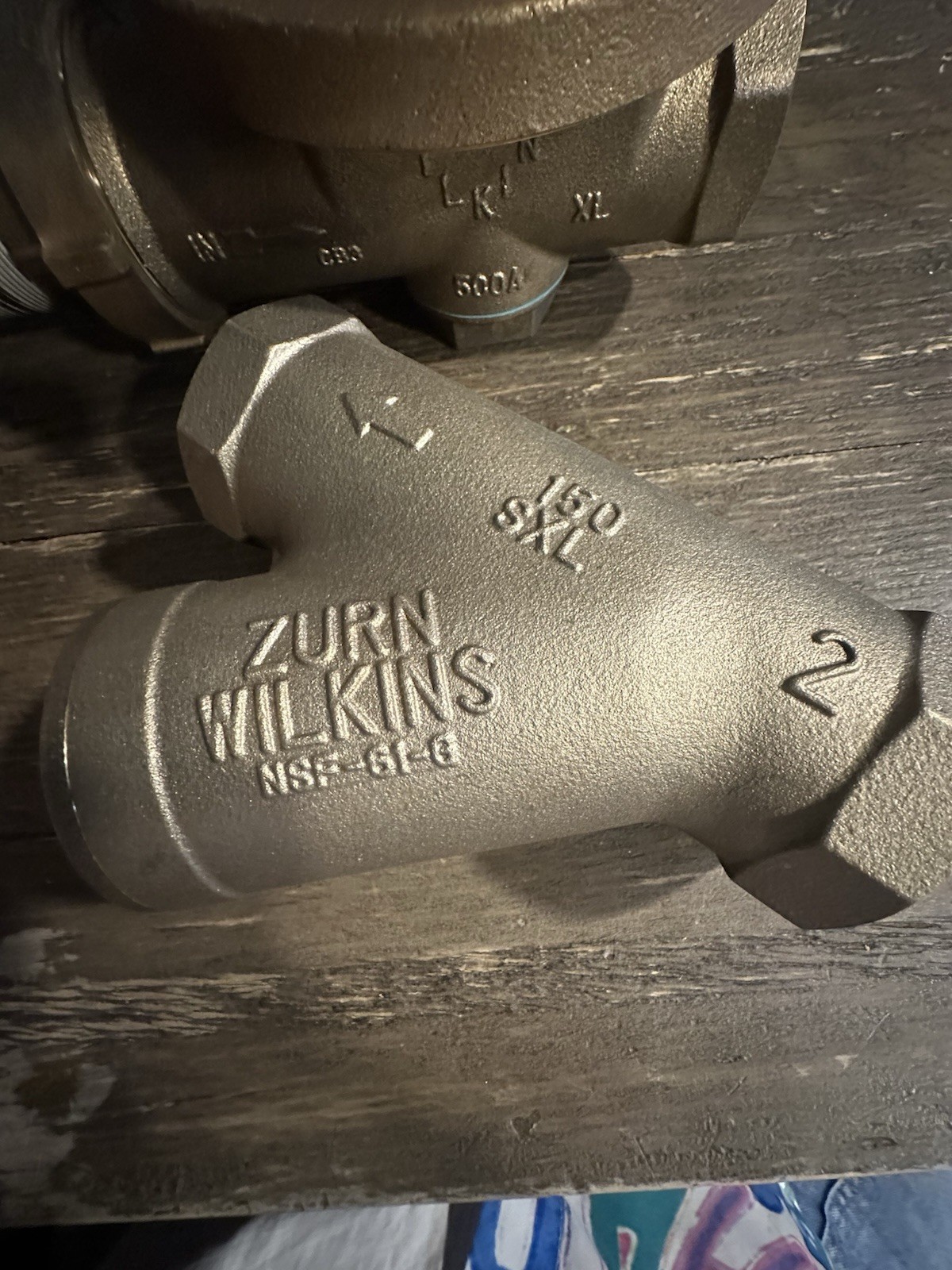 Zurn Wilkins 500XL 2in. 300 psi Cast Bronze FNPT Pressure Reducing Valve