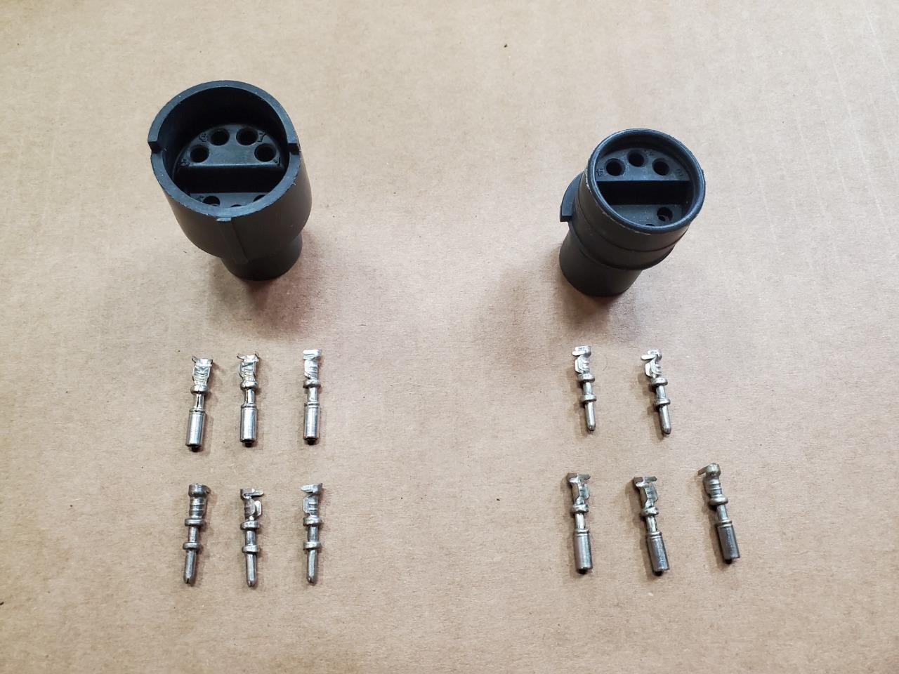 ITT CANNON Sure Seal Male/Female Connector & pins SS5-7R SS5-7P plug *5 contacts