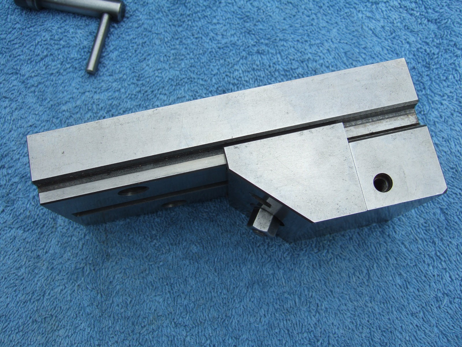 HERMANN SCHMIDT USED V0-4 GRIND VISE W/WRENCH TOOLMAKER MACHINIST INSPECTION #H