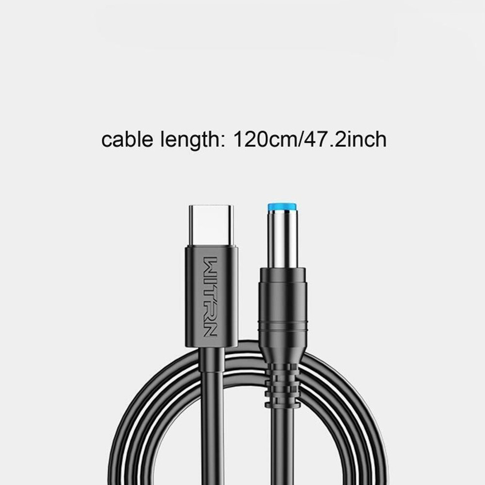 USB C Type-C 9V/12V/15V/20V 5.5×2.5mm Converter Cable Power Adapter for Laptop