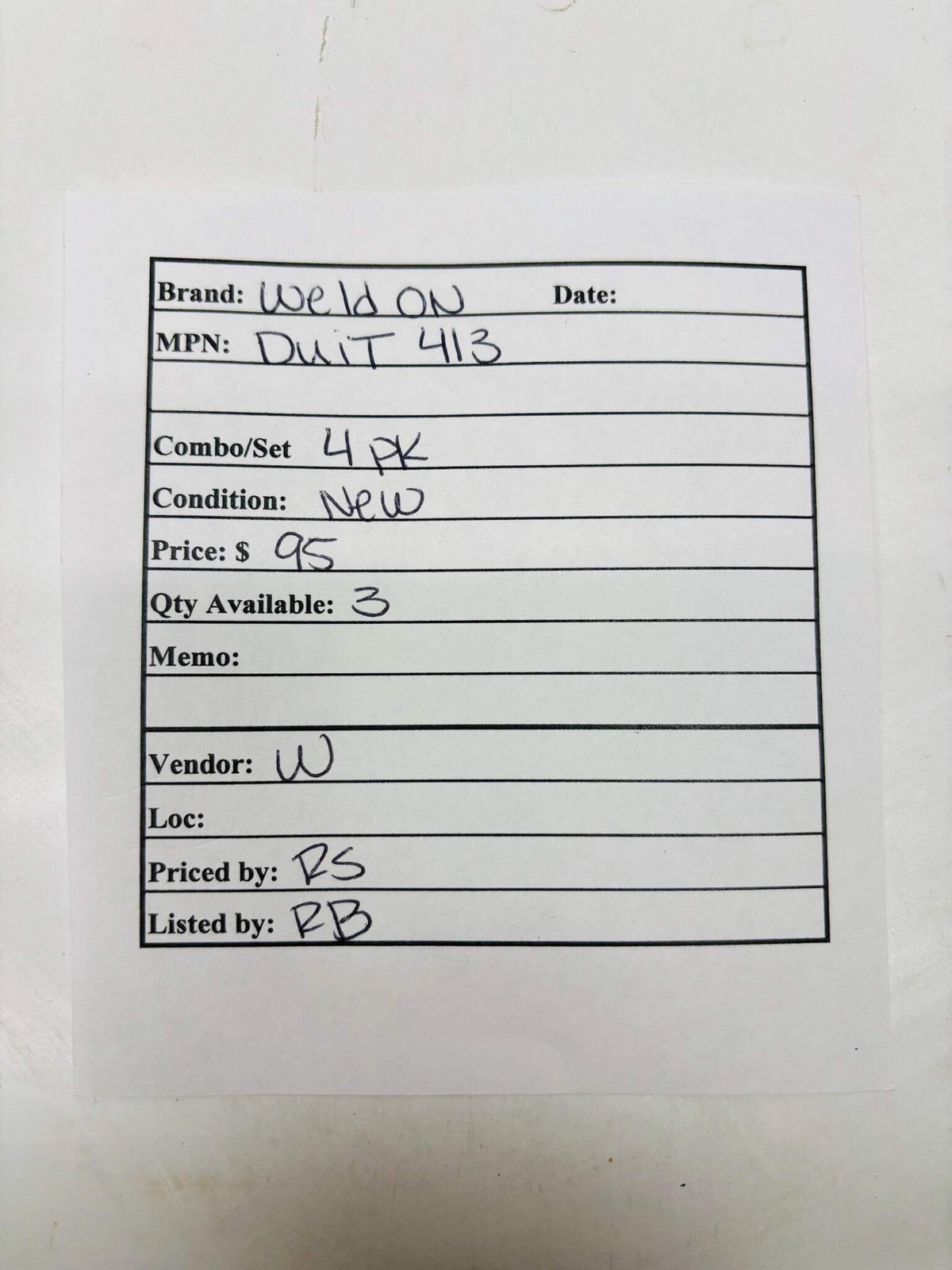 4 Pk Weld-On DUIT 413 Gray PVC Conduit Cement Exp 08/2027 (32 FL Oz)
