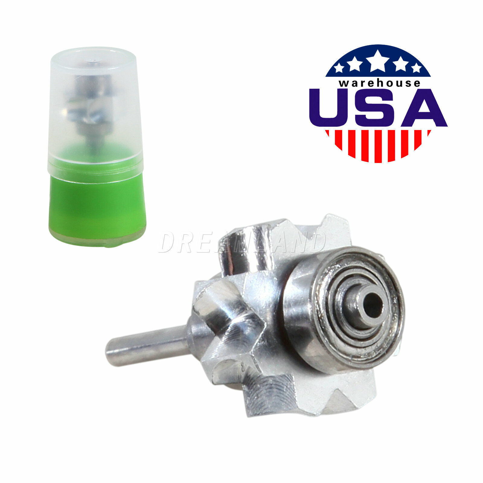 Dental Replaced Cartridge Turbine Rotor for Self-power LED High Speed Handpiece