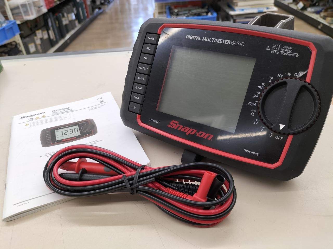SNAP-ON EEDM504F Digital Multimeter Accurate Measurement Tool