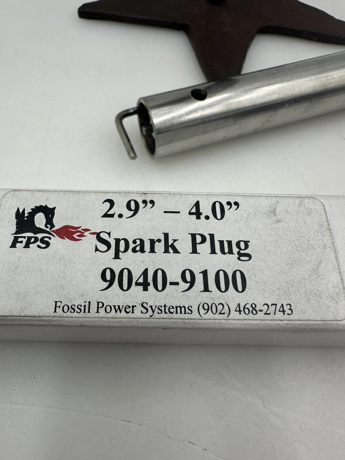 Fossil Power Systems 9040-9100 Adjustable Spark Plug 2.9″-4.0″ Ignitor New OEM