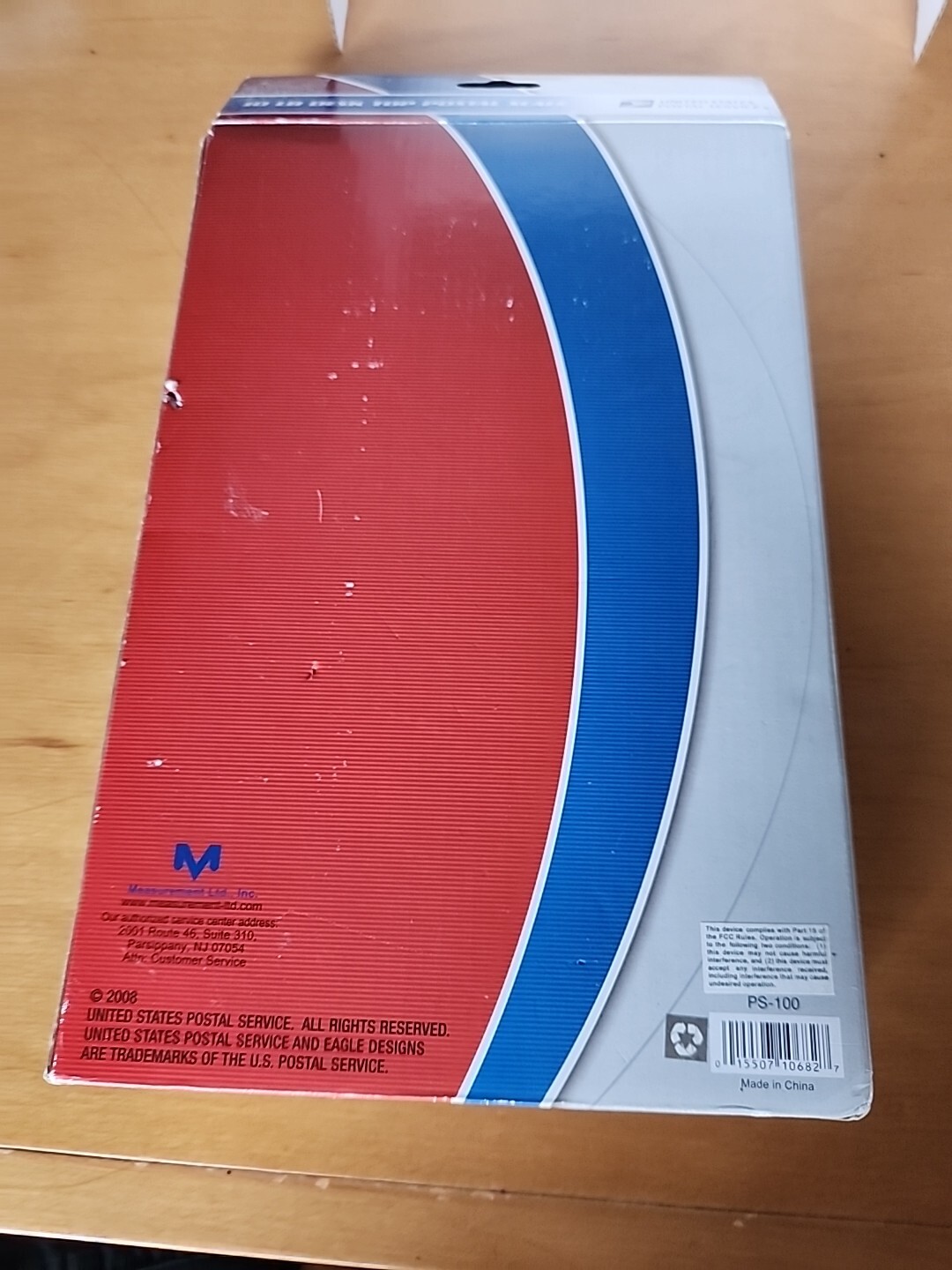 USPS 10 lb. Desk Top Postal Scale Extra Large LCD Digital Electronic ~ NIB