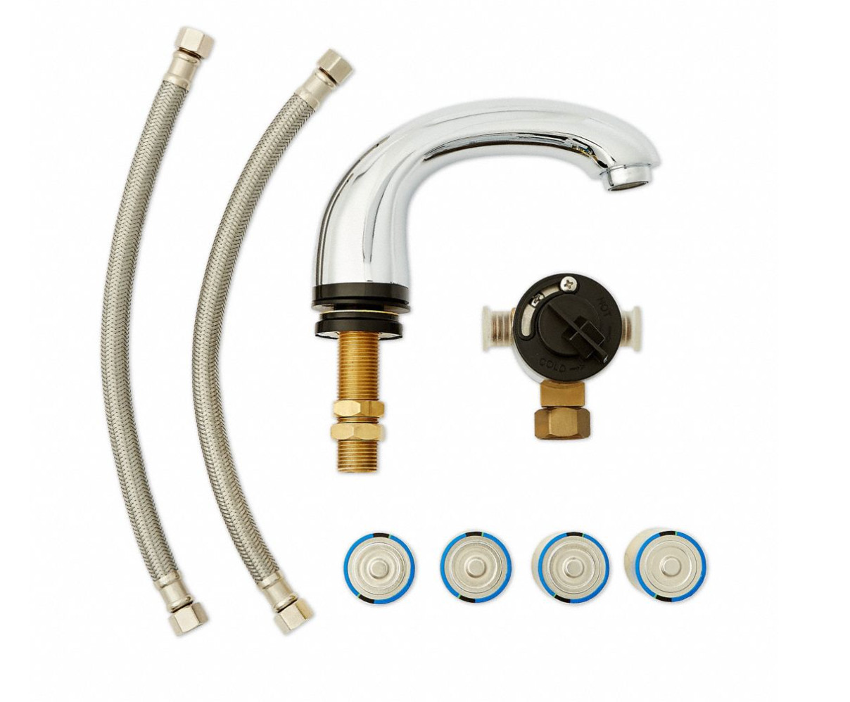 Rubbermaid AUTOFAUCET® MILANO Milano® Hands-Free Sensor Faucet Polished Chrome