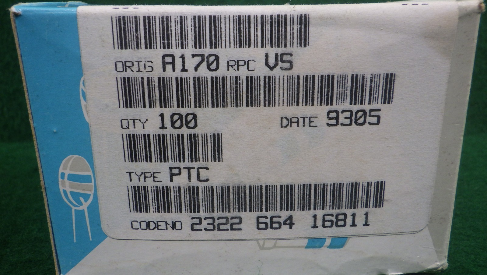 Lot of 100 NOS Philips PTC 2322 664 16811 Thermistor