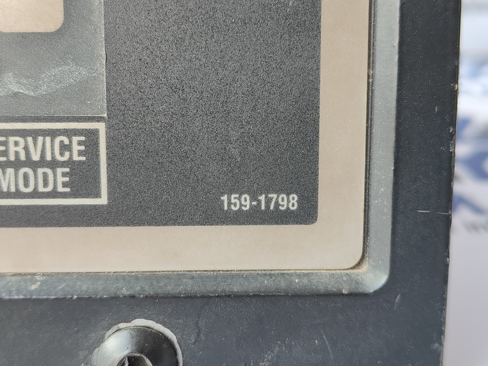 CATERPILLAR CONTROL PANEL E203770 (159-1798)