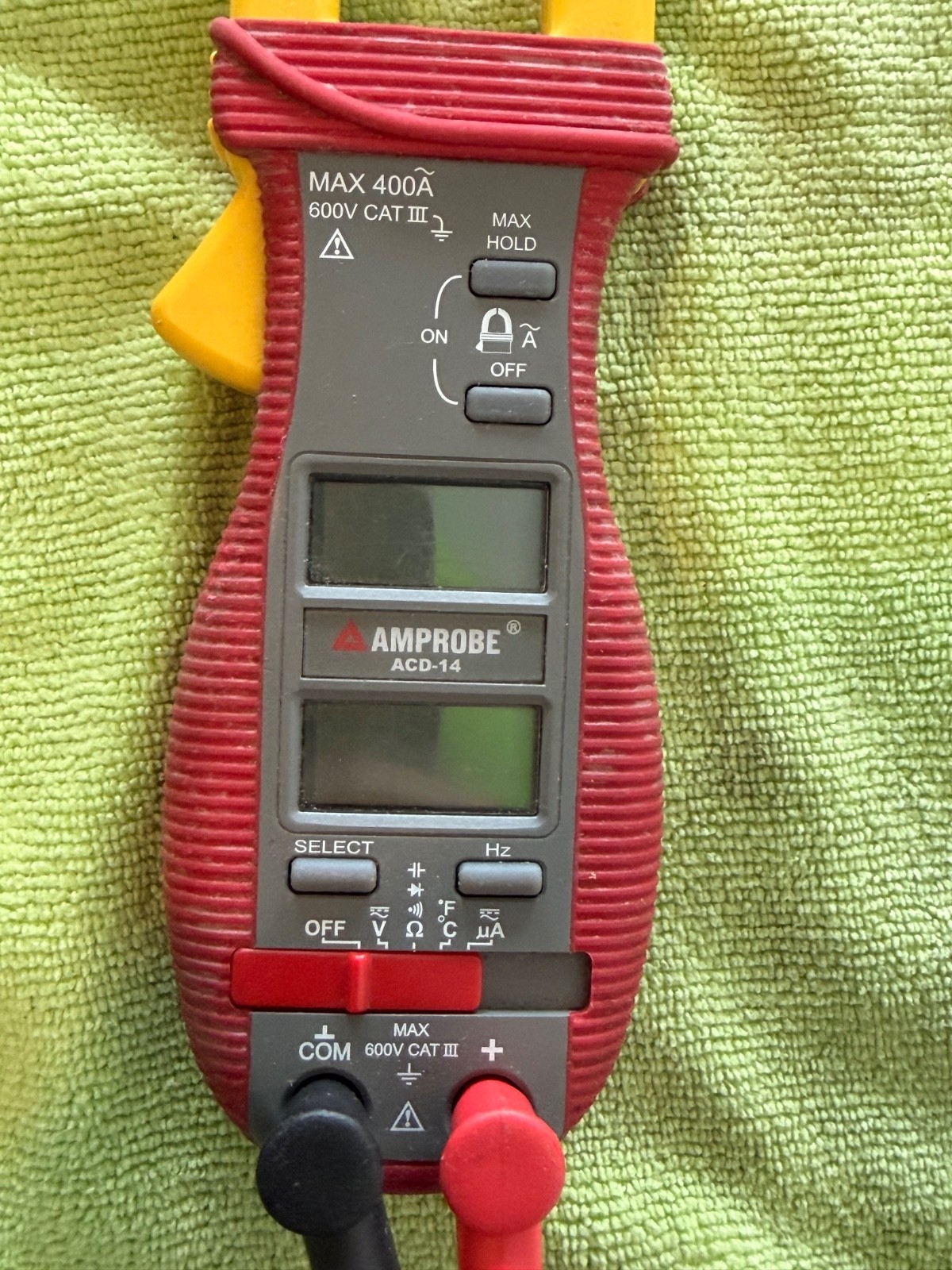 Amprobe Dual Display 600A Clamp Multimeter ACD-14