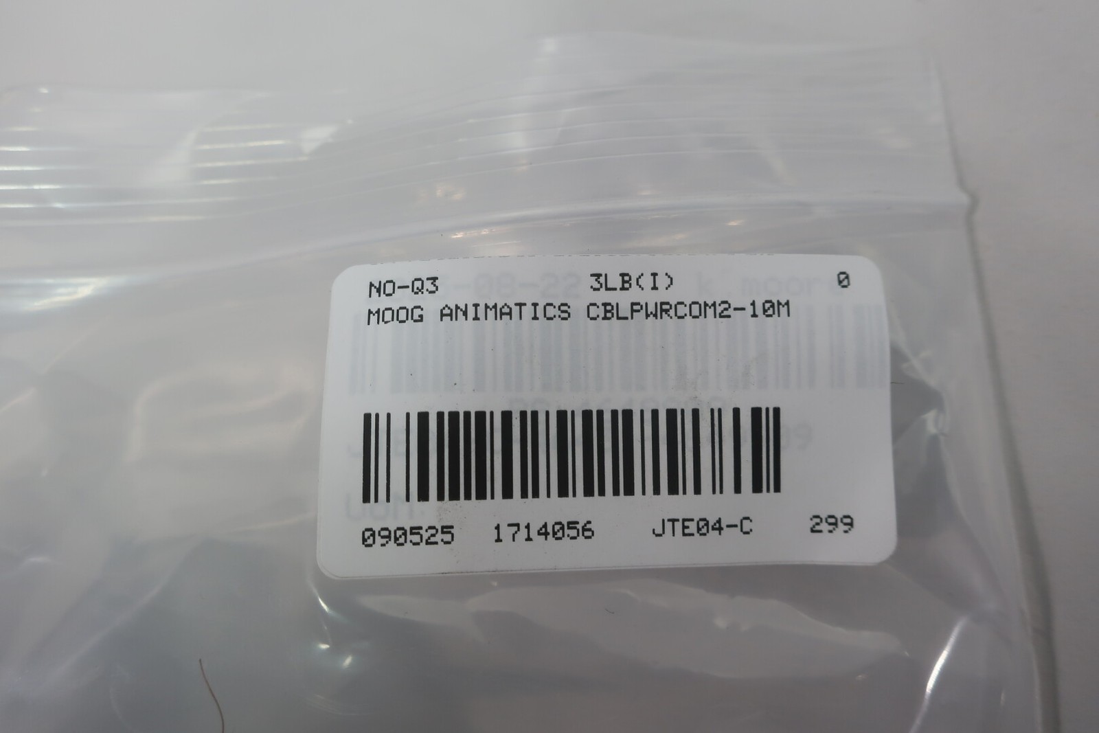 Moog Animatics CBLPWRCOM2-10M Power And Communication Cable 10m