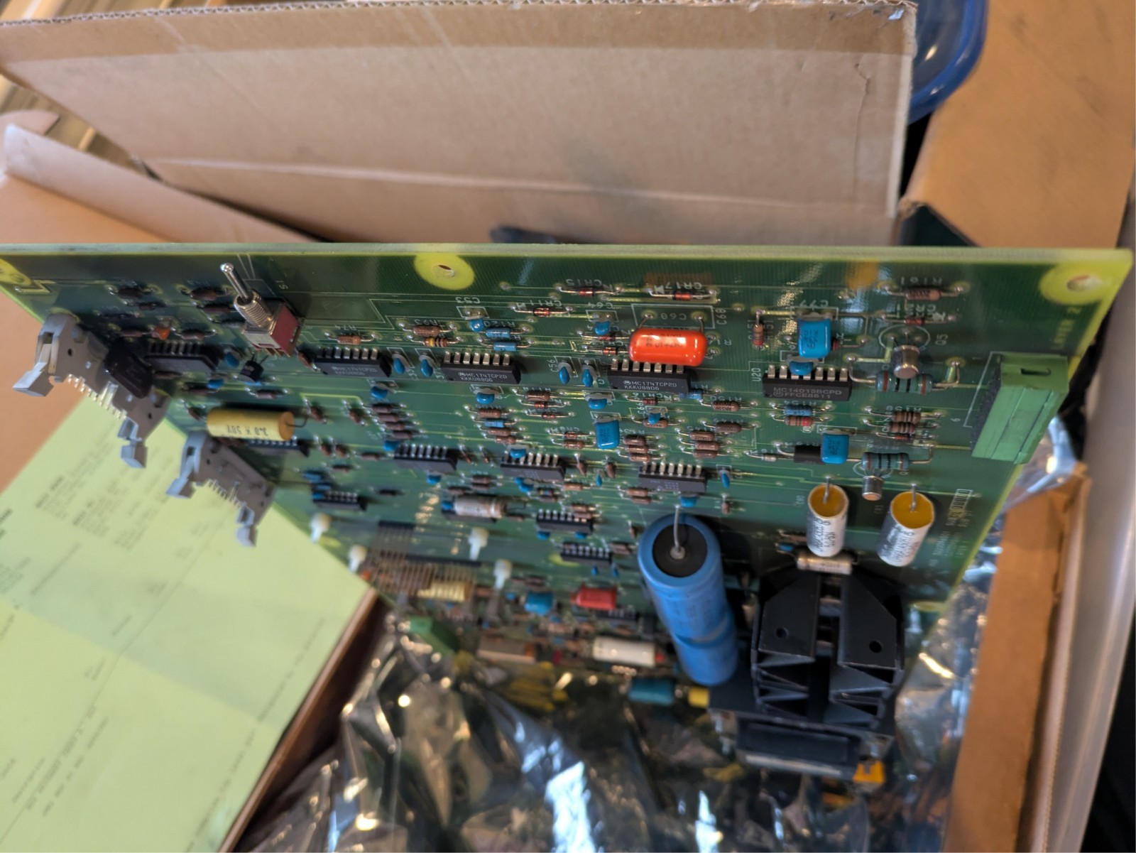 Schindler Elevator MGC PC Board 998C255H14R Repaired OEM Control Board w/ Papers