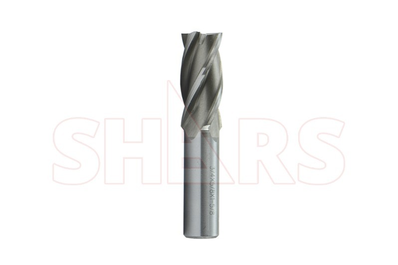 SHARS 3/4″ x 5/8″ HSS 4 FLUTE SINGLE END MILL NEW !}