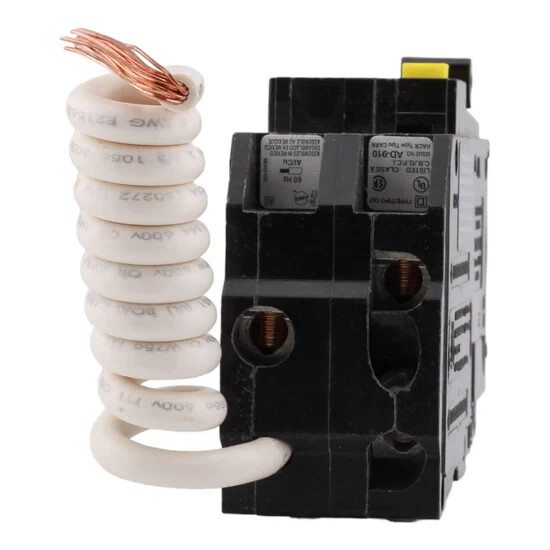 NEW IN BOX Square D QO250GFI Ground Fault Circuit Breaker 2 Pole 50A 120/240V