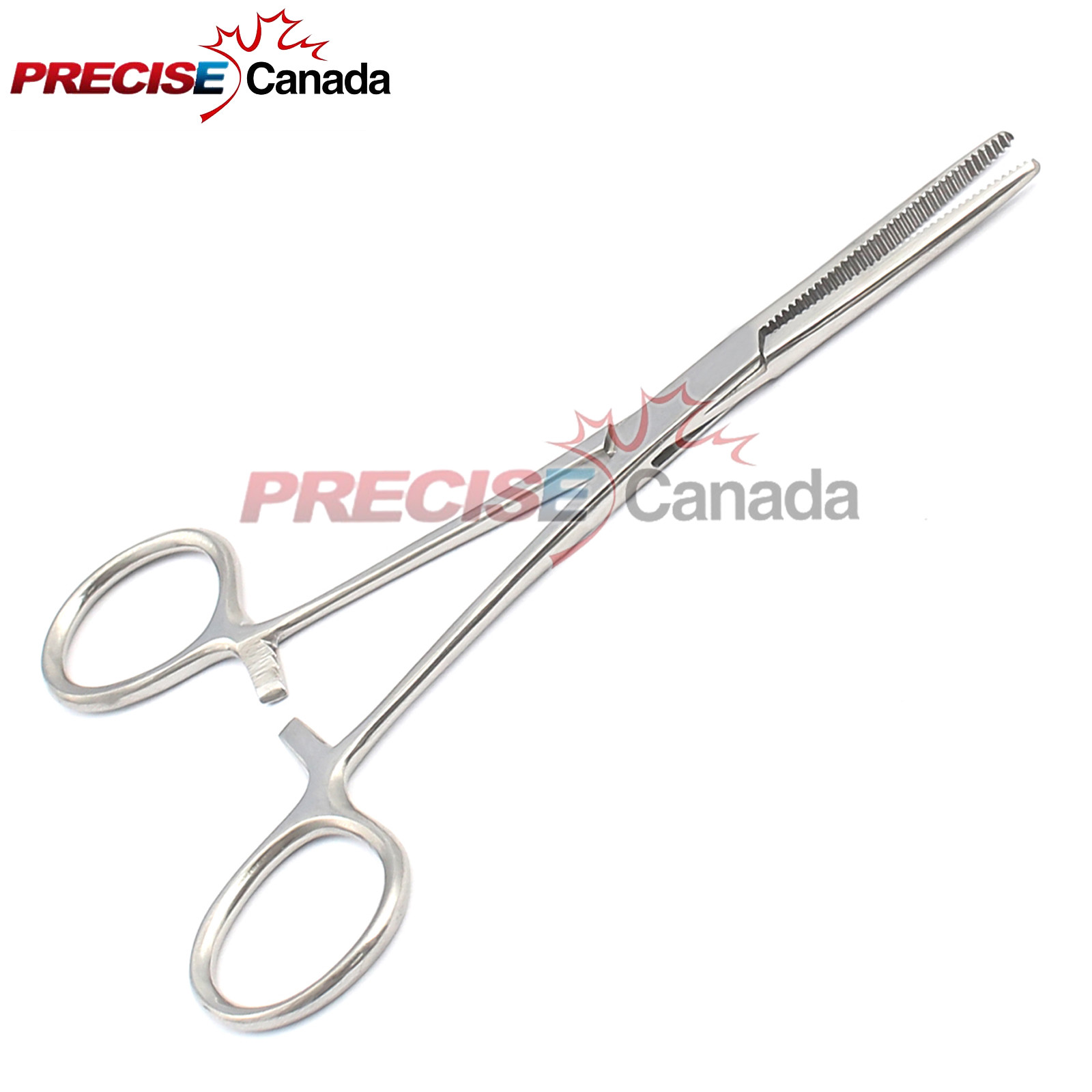 PRECISE CANADA Rochester Pean Hemostat Locking Forceps 5.5″ Straight Tip