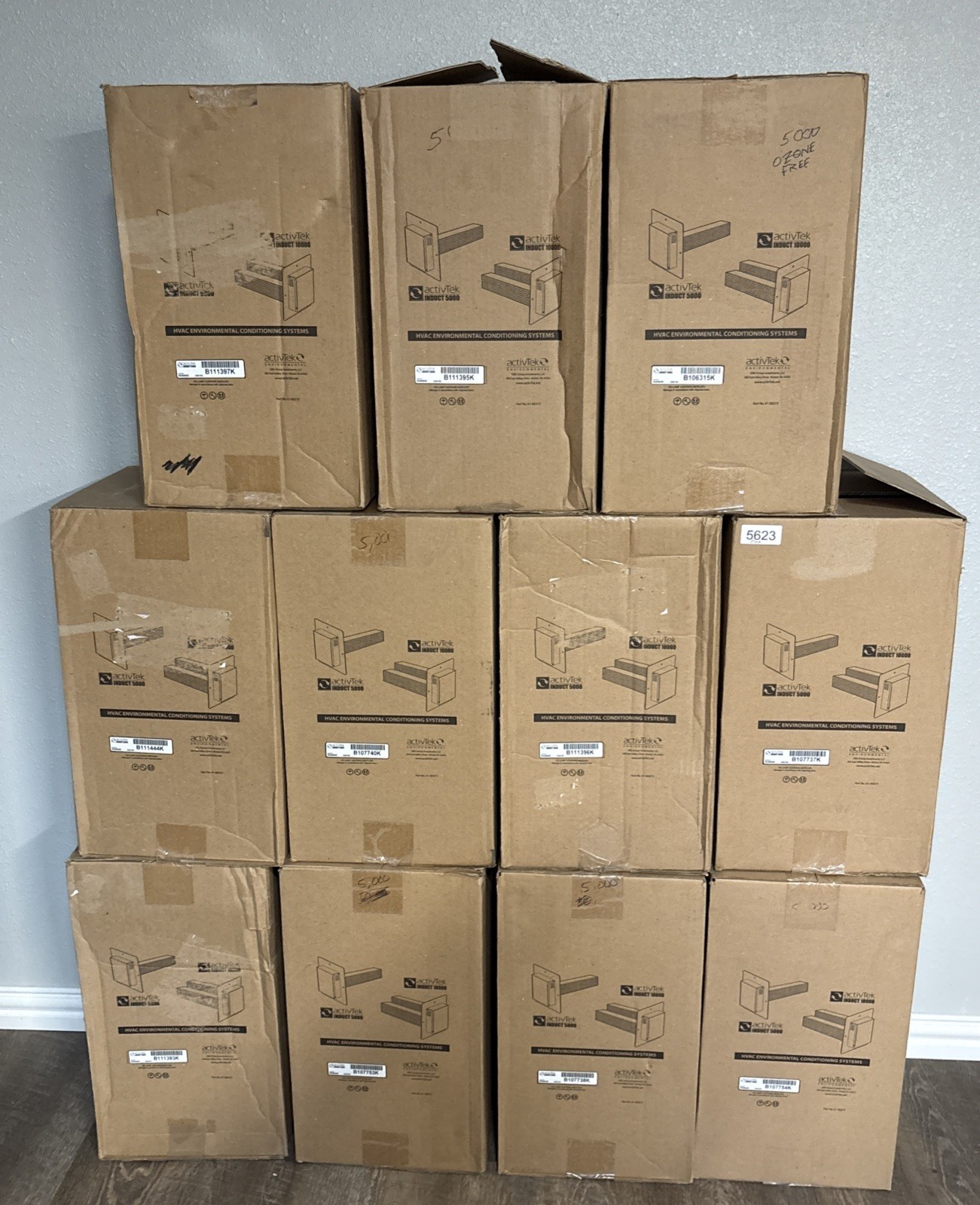 ActivTek A1024D Induct 5000 HVAC Environmental Conditioning Systems US40664B