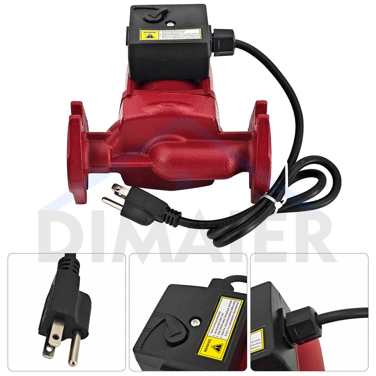 103400 For Bell & Gossett NRF-36, 1/6 HP, 115 Volts,3-Speed Circulator Pump