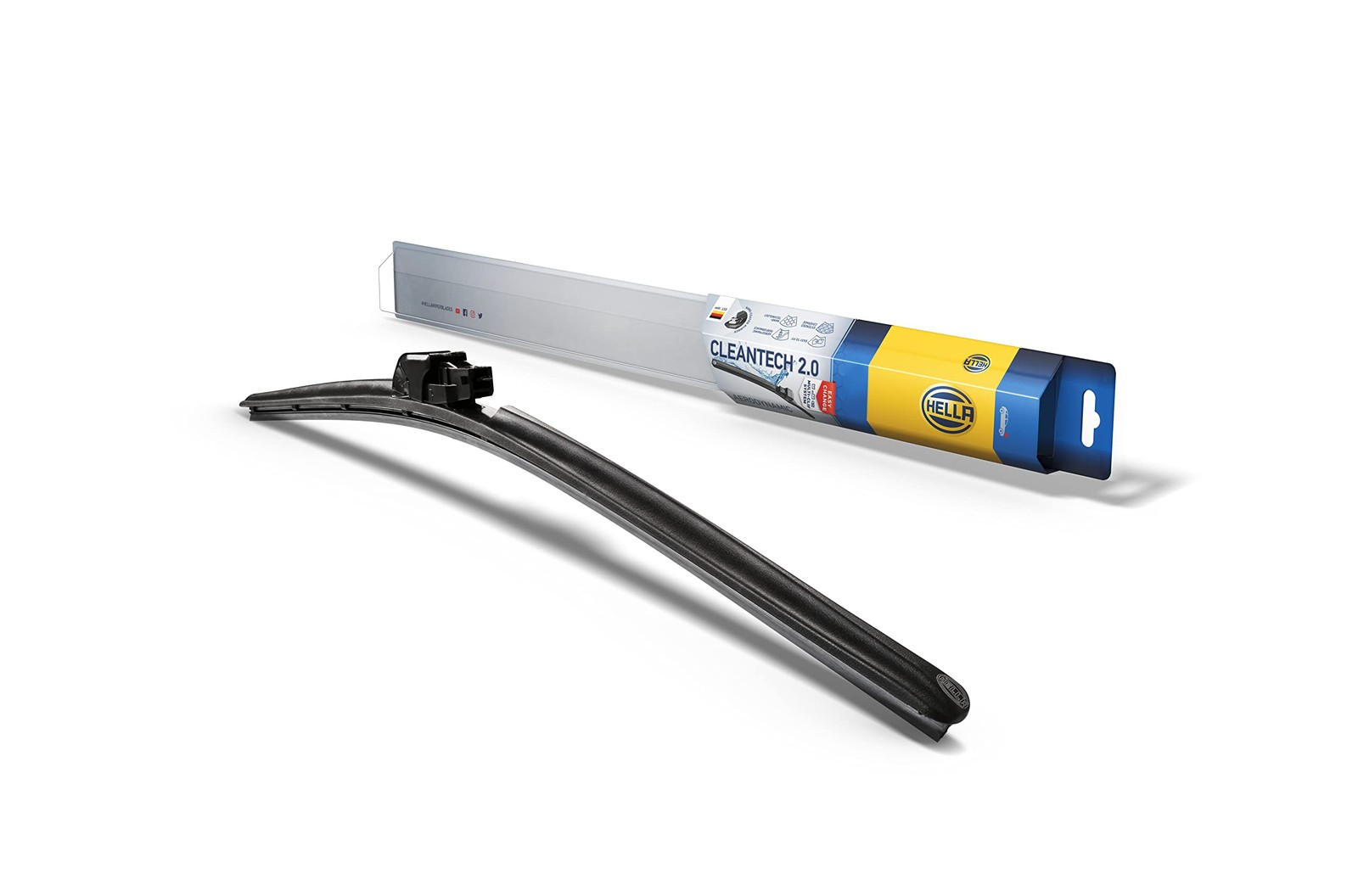 Hella Cleantech 21 Inch Black Wiper Blade Graphite Coated Vehicle Specific Fit