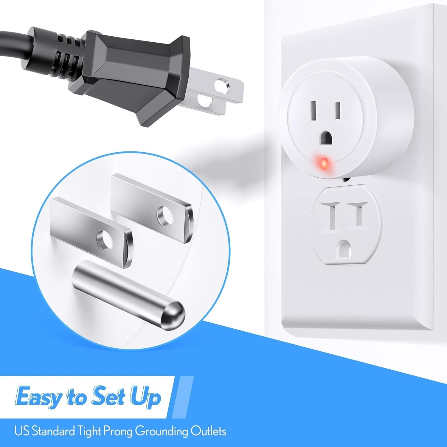 Thermostatically Controlled Outlet 32F 50F for Waterer Coil Deicer Power Plug